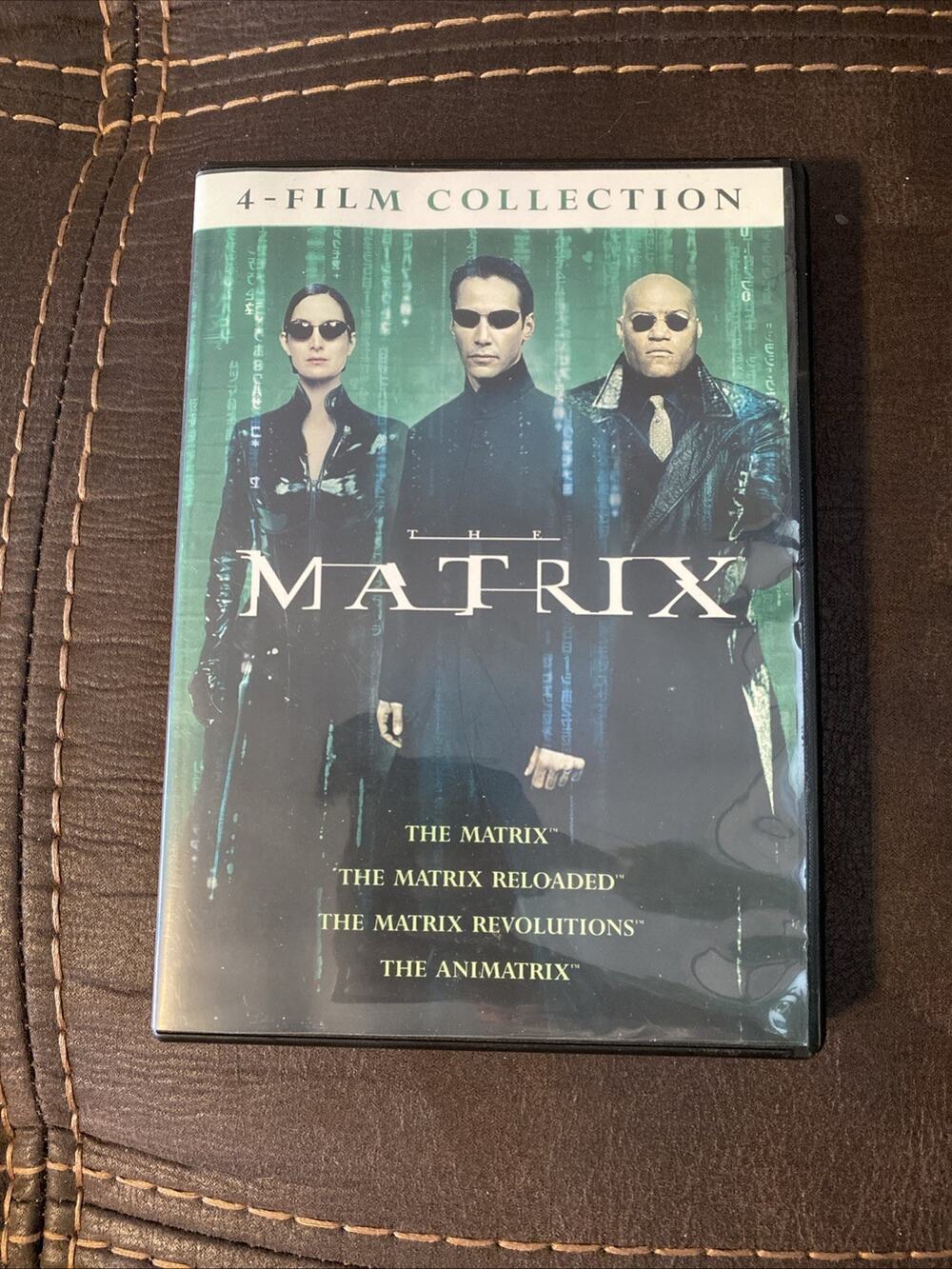The Matrix 4-Film Collection DVD Set Reloaded Revolutions Animatrix
